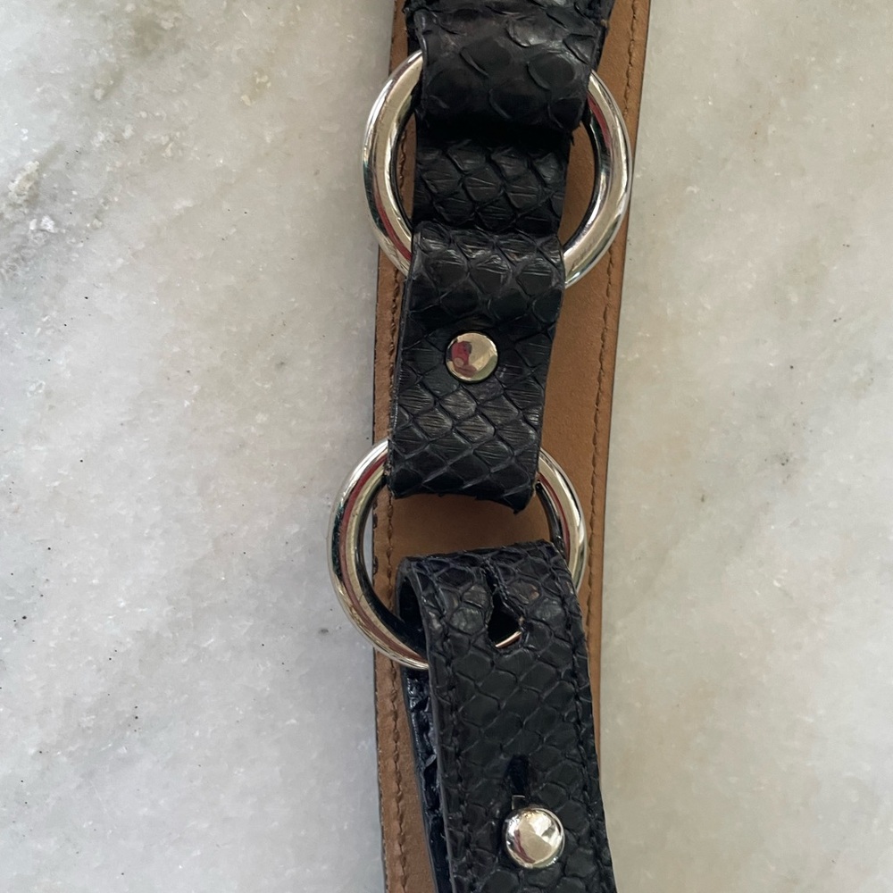 Jil Sander Tan Leather Belt